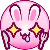 a hungry bunny pearl